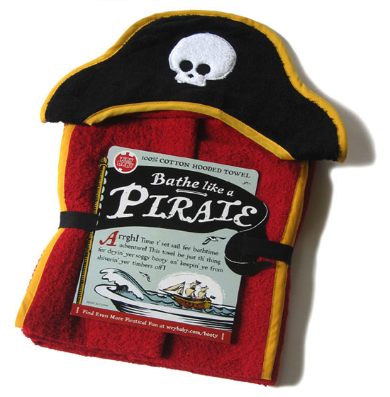 Pirate Hooded Towel